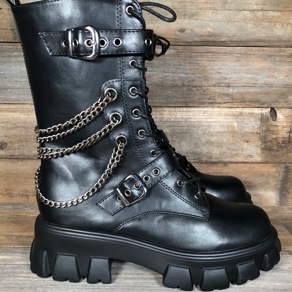 mudd combat boots